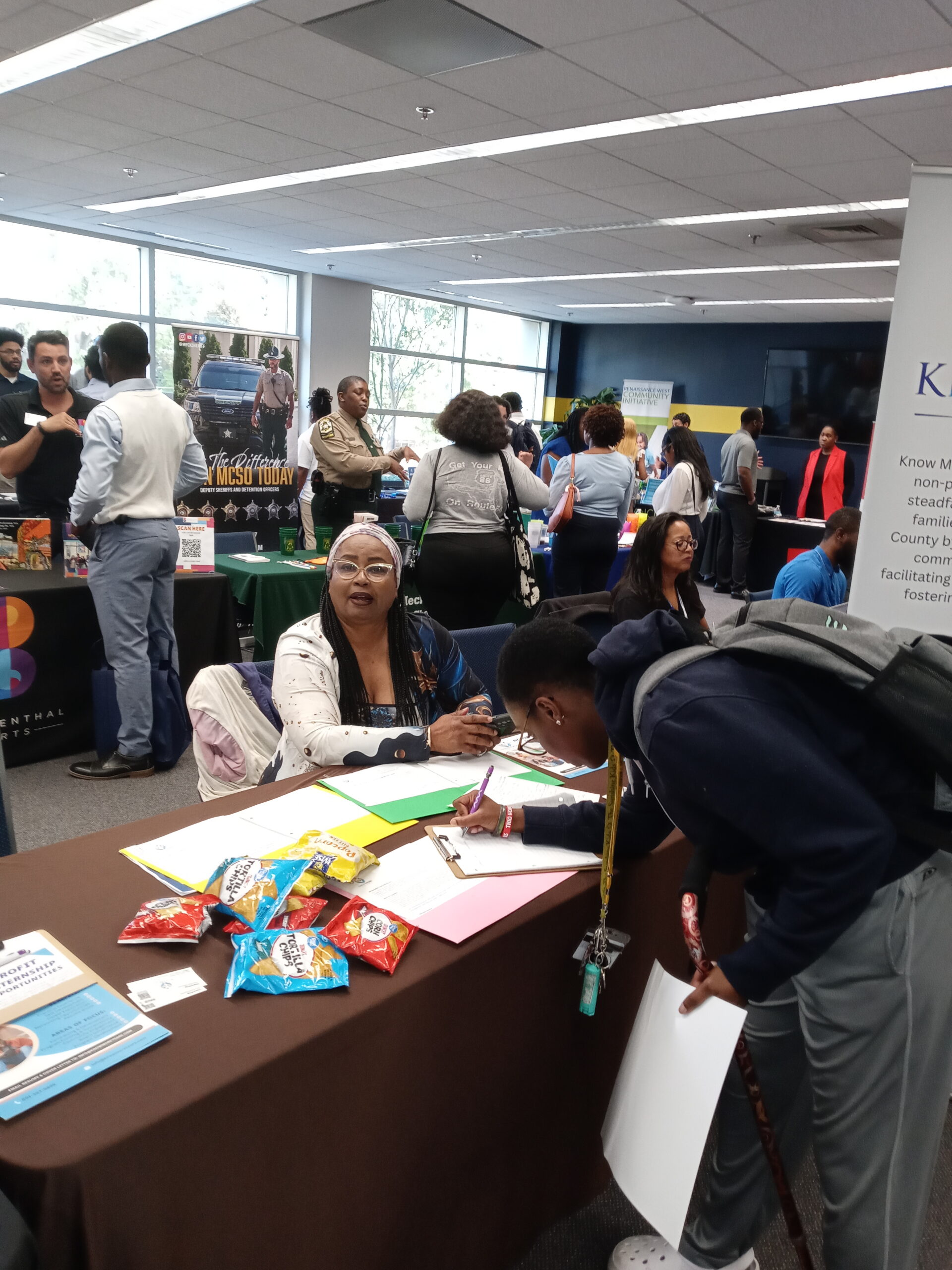 JCSU Internship Fair photo